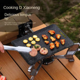 Food for One Rectangular Frying Pan Japanese Style Portable Non-Stick Small Baking Pan(20*13cm)