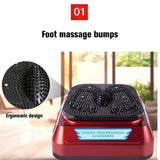 Foot High Frequency Vibration Blood Circulation Machine Home Automatic Foot Massage Instrument Therapy Machine For Parents Gift