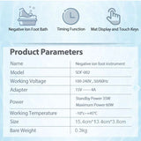 Foot Spa Machine Ion Detox Foot Bath Strengthen Immunity Eliminate Fatigue Improve Sleeping Tub Array Aqua Cell Ionic Cleanse