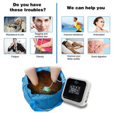 Foot Spa Machine Ion Detox Foot Bath Strengthen Immunity Eliminate Fatigue Improve Sleeping Tub Array Aqua Cell Ionic Cleanse