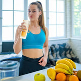 Fresh Juice Mini Fast Portable Blender 340ml Personal Size Blender For Smoothies 8 Blades Electric Rechargeable Fruit Juice