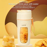 Fresh Juice Mini Fast Portable Blender 340ml Personal Size Blender For Smoothies 8 Blades Electric Rechargeable Fruit Juice