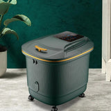 Full automatic electric thermostatic foot bath Heating foot bucket Fumigated foot bath Domestic foot wash basin
