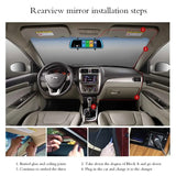 Full-screen Streaming Driving Recorder 1080P Single Lens Touch Screen 2.5DIPS Screen HD Night Vision