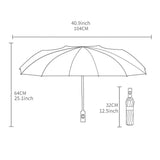 Fully Automatic Folding Umbrella Male Large Double Female Sunshade Sun Protection UV Advertising Sun Umbrella