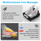 Fully Automatic Foot Massager Foot Therapy Machine Simulate Real Kneading 5 Modes & 5 Levels of Strength Pain Relief Best Gift