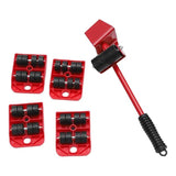 Furniture Lift Mover Tool Set Furniture Movers With 4 Wheels Adjustable Height Lifting Tool For Easy Safe Moving Sofas Couch