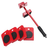 Furniture Lift Mover Tool Set Furniture Movers With 4 Wheels Adjustable Height Lifting Tool For Easy Safe Moving Sofas Couch