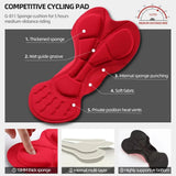 GOAIROD Bicycle Bib Shorts Cycling Man Lycra Bretelle Overalls Men MTB Chamois Braces Bike Tights Male Ciclismo Biker Clothing