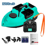 GPS Fishing Bait Boat with 3 Bait Containers Automatic Bait Boat with 400-500M Remote Range Fishing Bait Boat Fishing Tackle