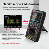 GVDA Digital Oscilloscope 50MS/s Sampling Rate 12MHz Analog Bandwidth Multimeter Tester Signal Generator With Waveform Storage