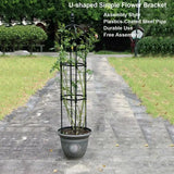 Garden Trellis For Vegetables Metal Indoor Vine Supports Plant Tower Tomato Plant Trellis For Climbing Support Rose Vegetable