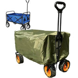Garden Wagons Cover Heavy Duty Outdoor Collapsible Cart Cover 35.43x19.69x17.72inch Dustproof Waterproof Rain Cover For Grocery