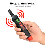 Gas Leak Detector Combustible Gas Detector HT59 HT60 HT61 0-1000PPM Sound & Screen Alarm Mini Gas Detector For Natural Methane