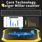 Geiger Counter Nuclear Radiation Detector Personal Dosimeter X-ray Γ-ray Β-ray Radioactivity Tester Marble Detector