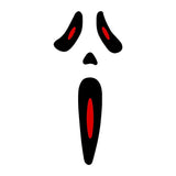 Ghost Door Wall Decal Weatherproof PVC Wall Decal For Halloween Seasonal Decoration Ghost Stickers For Studyroom Children's Room