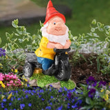 Gnome Miniatures Outdoor Resin Miniatures Cartoon Gnome Figurines Home Garden Decorations For Garden Coffee Table Study Room