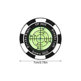 Golf Putt Green Reader Putt Golf Ball Marker Level Golf Slope Putting Level Reading Ball Marker High Precision Golf Putting Aid
