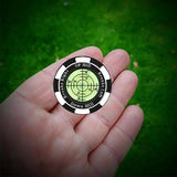 Golf Putt Green Reader Putt Golf Ball Marker Level Golf Slope Putting Level Reading Ball Marker High Precision Golf Putting Aid