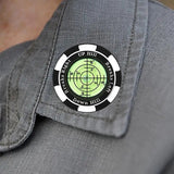 Golf Putt Green Reader Putt Golf Ball Marker Level Golf Slope Putting Level Reading Ball Marker High Precision Golf Putting Aid