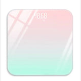 Gradient Color Intelligent LCD Electronic Scale Digital Display Glass Weight Scale Balance Body Health And Weight Loss