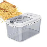 Grain Rice Storage Bin Magnetic Cereal Container Storage Bin Dispenser Reusable Cereal Dispenser And Dry Food Storage Tank For