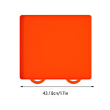 Griddle Mat Cover Reusable Nonstick Silicone BBQ Mat Adjustable BBQ Grill Mat Cover For Outdoor Garden Barbeque Party Dining