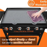 Griddle Mat Cover Reusable Nonstick Silicone BBQ Mat Adjustable BBQ Grill Mat Cover For Outdoor Garden Barbeque Party Dining