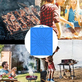 Grill Mats Roasting Waterproof Silicone Mat For BBQ Grilling Essentials Leak-Proof Mat For Street Vendor's Barbecue Barbecue