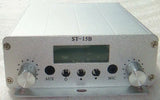 76MHz-108MHz 15W FM Broadcast Transmitter stereo PLL Fm Radio Broadcast station ST-15B 15W 12V 5A
