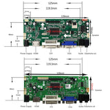 21.5" 1920x1080 21.5inch IPS 2000nit 3000 : 1+ H/D VGA Board for Big Screen Projects , Digital Signage, Advertising,PC Monitor