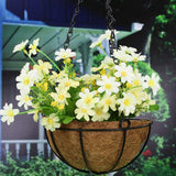 Coconut Palm Cushion For Plastic Flower Pot Square Gardening Mix Soil Lock Design Mat Flower Pot Plant Change Cushion