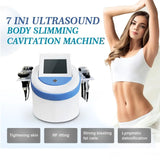 Professional 7 In 1 80K Radio Frequency Vacuum Cavitation Bipolar Anti-Cellulite Skin Rejuvenation Beauty Machine with CE
