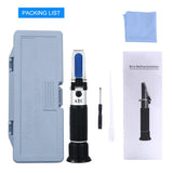 Yieryi Urine Serum Protein Refractometer ATC Clinical Medical Physiological Fluid Concentration Meter Refractive Plastic Box