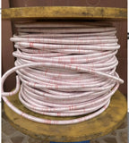0.1X2000 Litz thread Multi-strand polyester yarn covered thread with film, red and white silk yarn covered thread