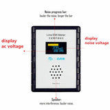 Digital AC Noise Meter Line EMI Meter Tester Wideband AC Power Ripple Analyzer