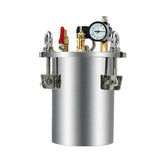 3L Dispenser Pressure Tank 304 Stainless Steel Pressure Barrel Dispensing Valve Fluid Dispensing Storage Bucket