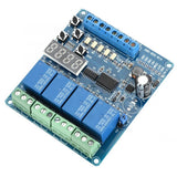 36V Relay Module 4-channel Multifunction Time Delay Relay Interface Board Module Optocoupler LED Delay Relay