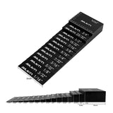 Woodworking block gauge block height ruler 15 sets of table saw measuring block Setup Blocks guage