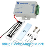 Electric Electronic Door Lock DC 12V for Doorbell Intercom Access Control Security System Electric Magnetic Lock Single Door