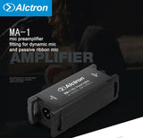 4pcs/lot ALCTRON MA-1 signal channel microphone preamplifier for dynamic mic and passive ribbon mic