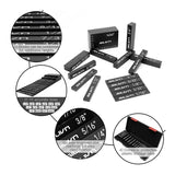 Woodworking block gauge block height ruler 15 sets of table saw measuring block Setup Blocks guage