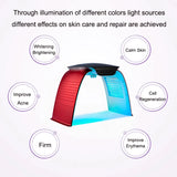 7 in 1 hot and cold spray color light mask oxygen injection LED moisturizer photon rejuvenation beauty device