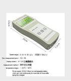 Portable River Open Channels Flow Velocities Measuring Instrument Slurry Type Flow Meter 0.01~4.0m/s Velocity Range