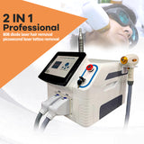 2026 Professional 4000W 2 in 1 808nm Yag 1064 808 755 4 Wavelength Painless Tattoo Dark Spot Removal Iaser Hair Removal