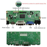 HD-MI DVI+VGA+Audio LCD Controller Driver Board With 8inch 1024x768 EJ080NA-04C LCD Screen