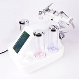 New 6 in 1 Hydra Dermabrasion Aqua Peel Skin Care BIO Light RF Face Cleaning Vacuum Hydro-oxygen Jet Machine Shell Beauty Ma