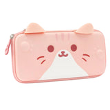 Cute Carry Case Compatible with Nintendo Switch Hard Storage Shell Pouch Hard Shell Travel Pouch Fit for Switch Charger Adapter