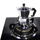 Moka Pot Stove Stand Steel Coffee Pot Holder Gas Range Support Ring Burner Grate Gas Hob Rack Kitchen Accessories