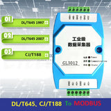Electric Meter DLT645 Protocol and Water Meter CJT188 Protocol to MODBUS Converter RS485 Meter Reading Concentrator